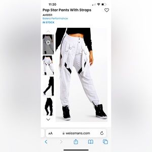 Weissman Hip Hop Pants Size Medium Child